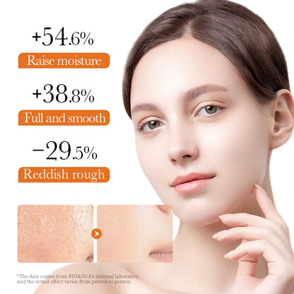 Crème hydratante pour le visage au curcuma.